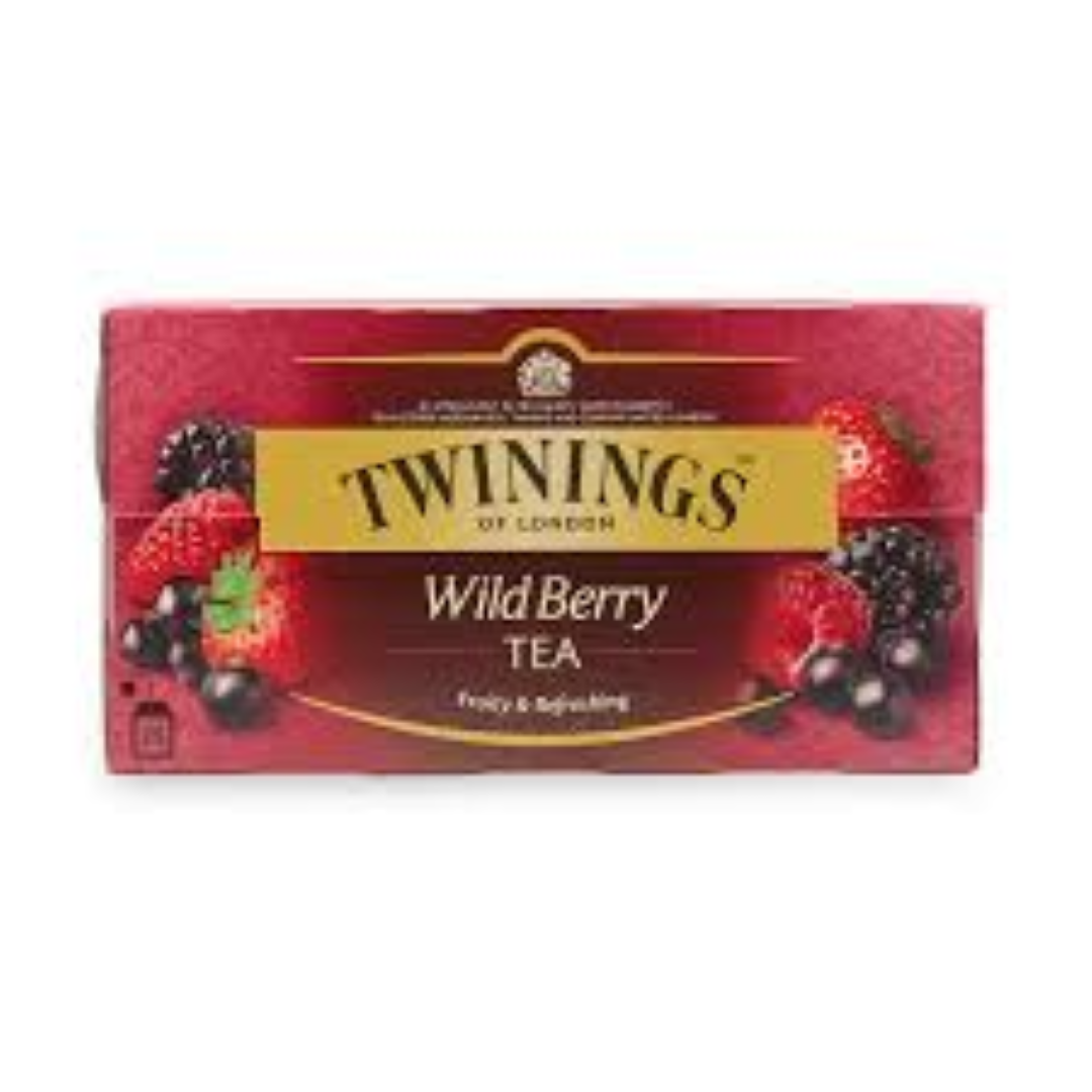 TWININGS WILD BERRY TEA 25'S